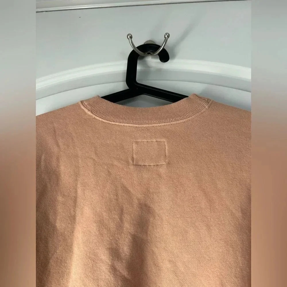 Abercrombie & Fitch Cropped Boxy Soft A&F Max Essentials Crewneck size Small - Picture 8 of 10
